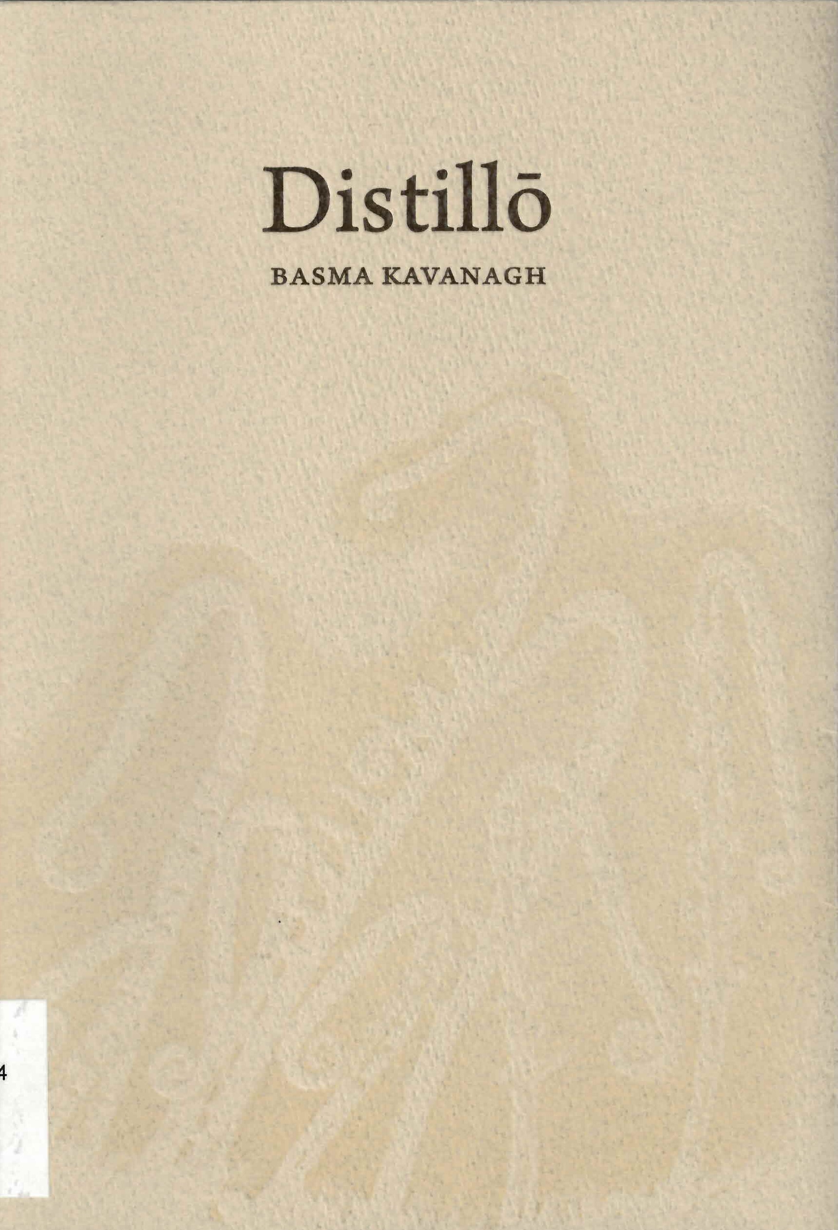 Distillo : poems