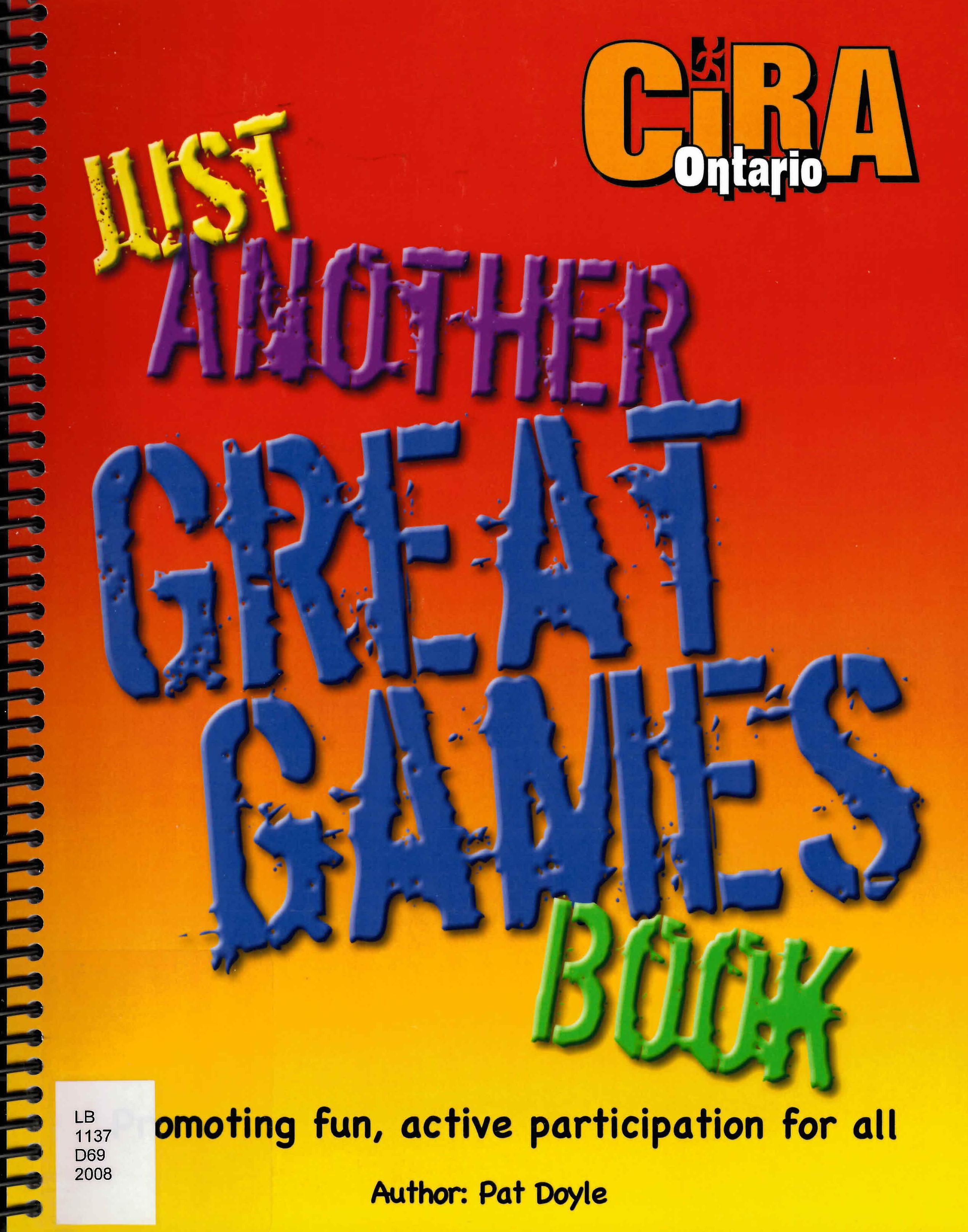 Just another great games book : promoting fun, active participation for all