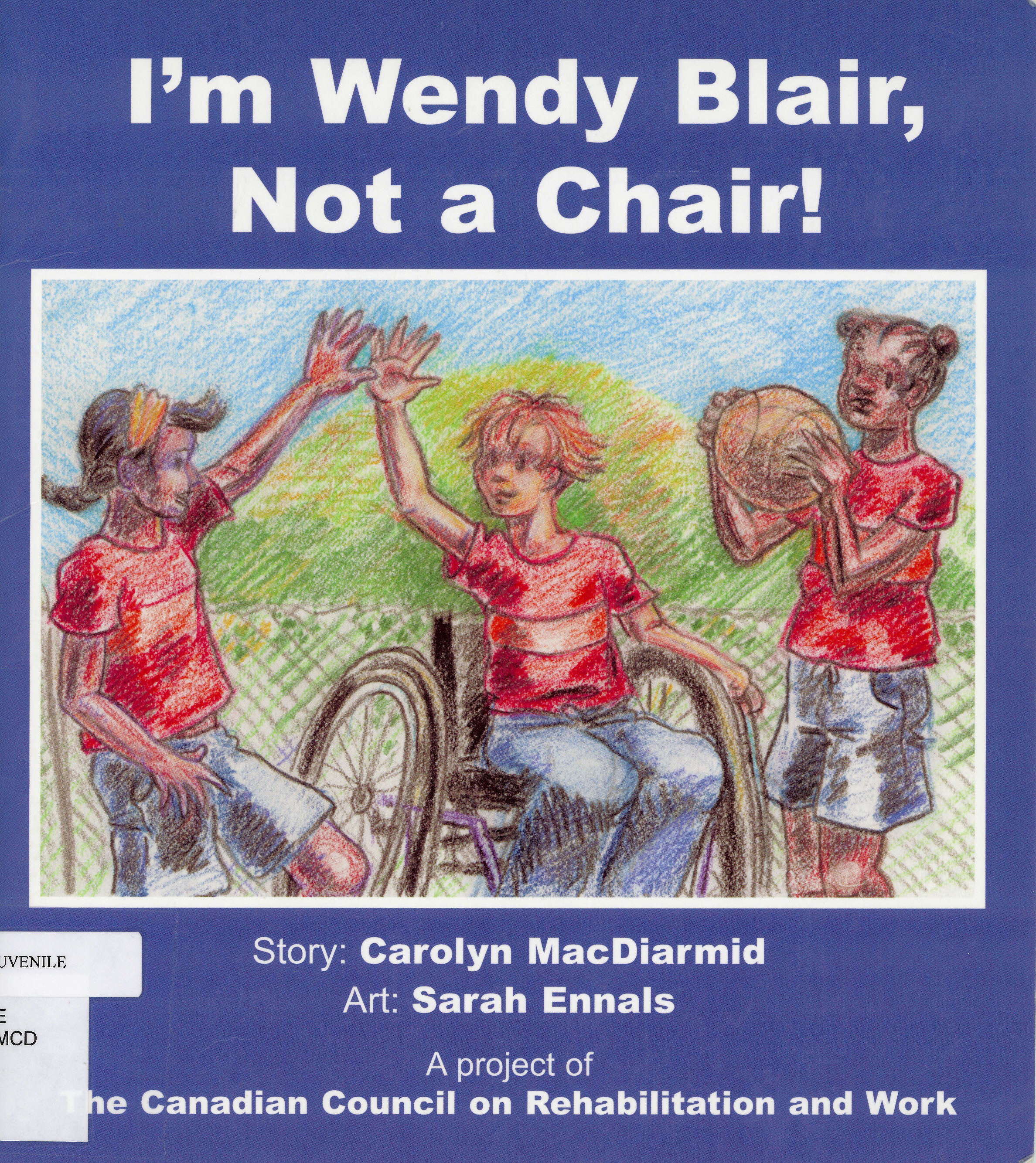 I'm Wendy Blair, not a chair!