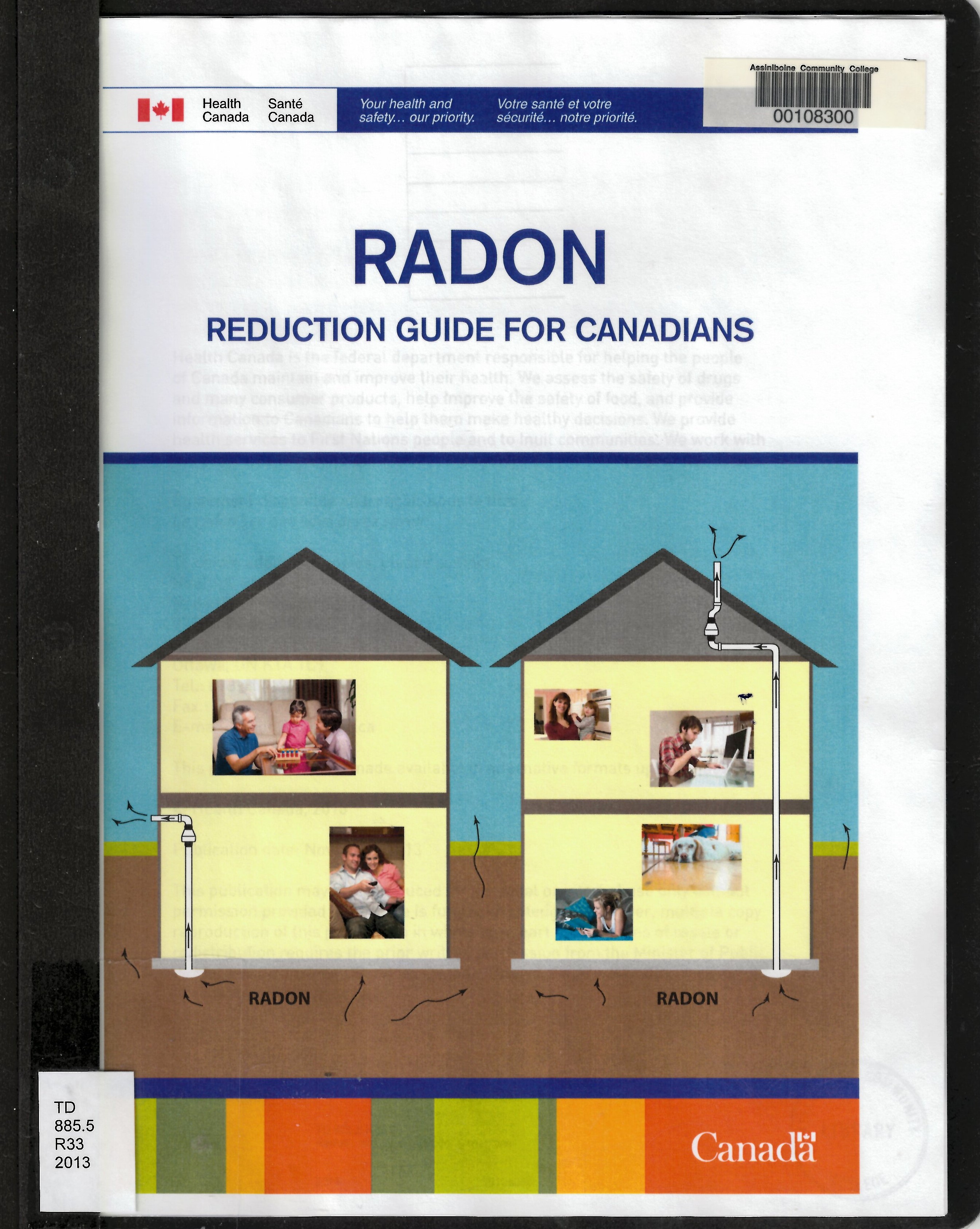Radon : reduction guide for Canadians