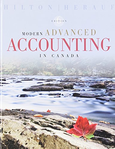 Modern advanced accounting in Canada