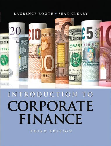 Introduction to corporate finance : managing Canadian firms in a global environment