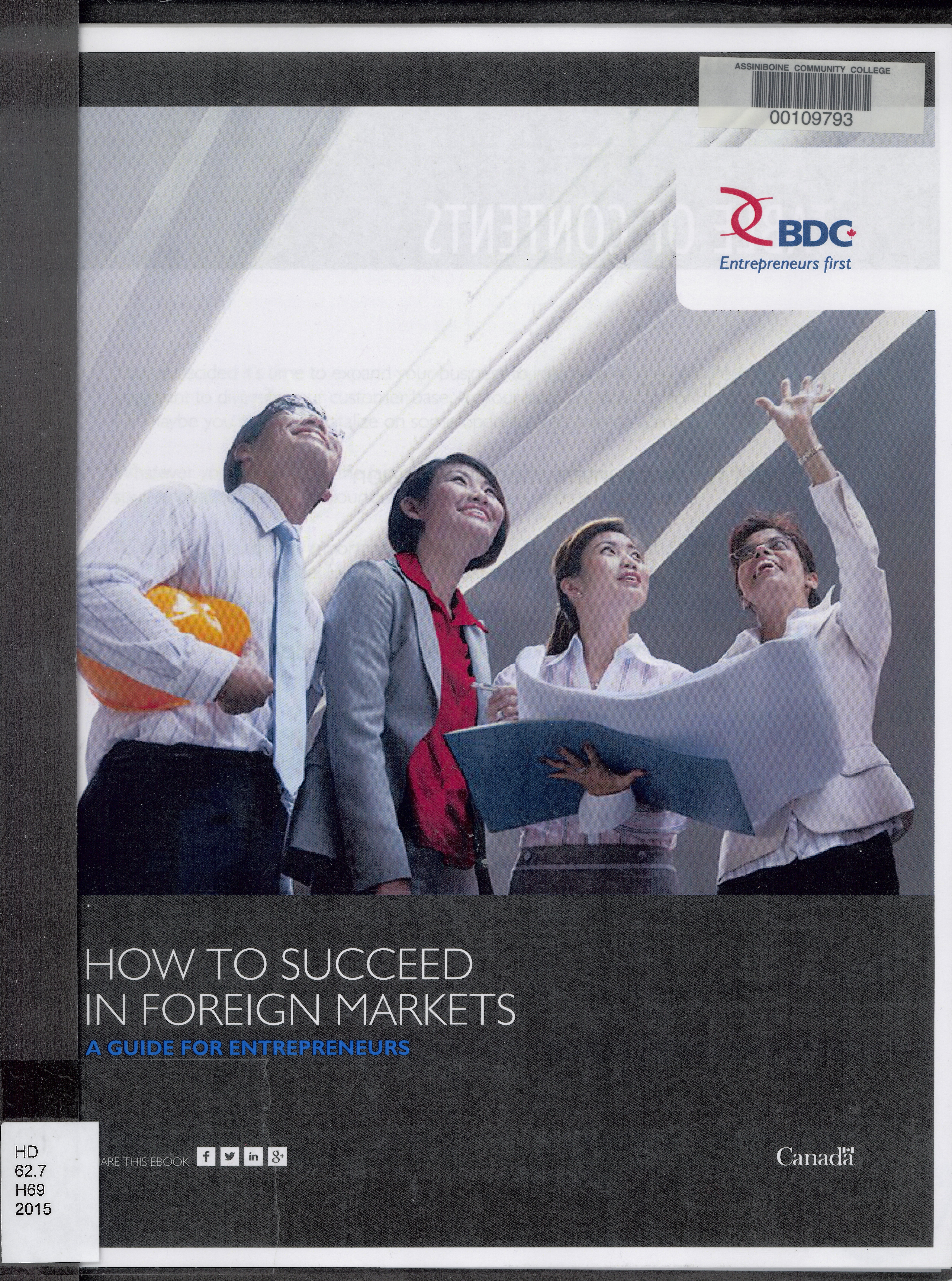 How to succeed in foreign markets : a guide for entrepreneurs
