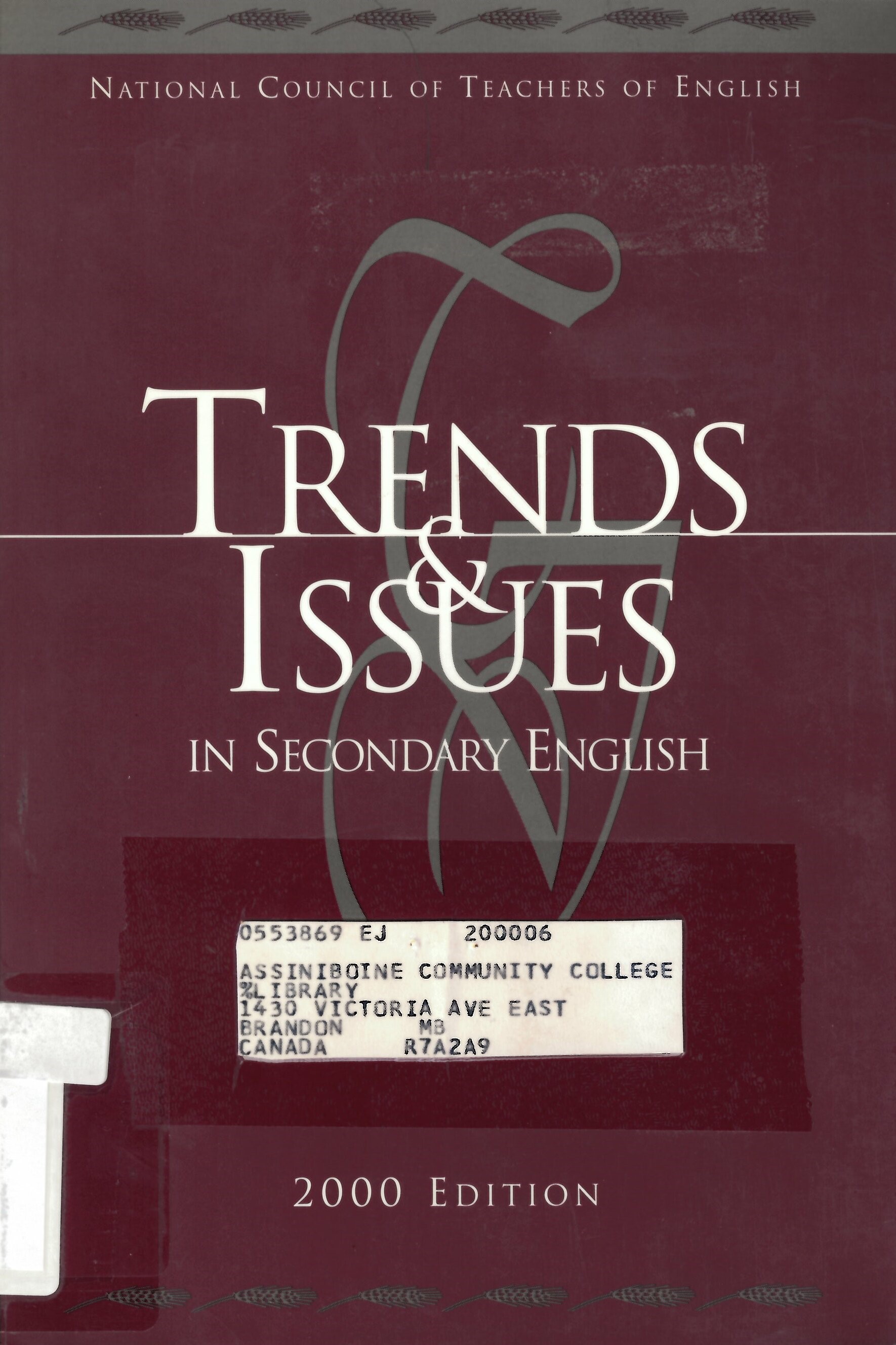 Trends & issues in secondary English