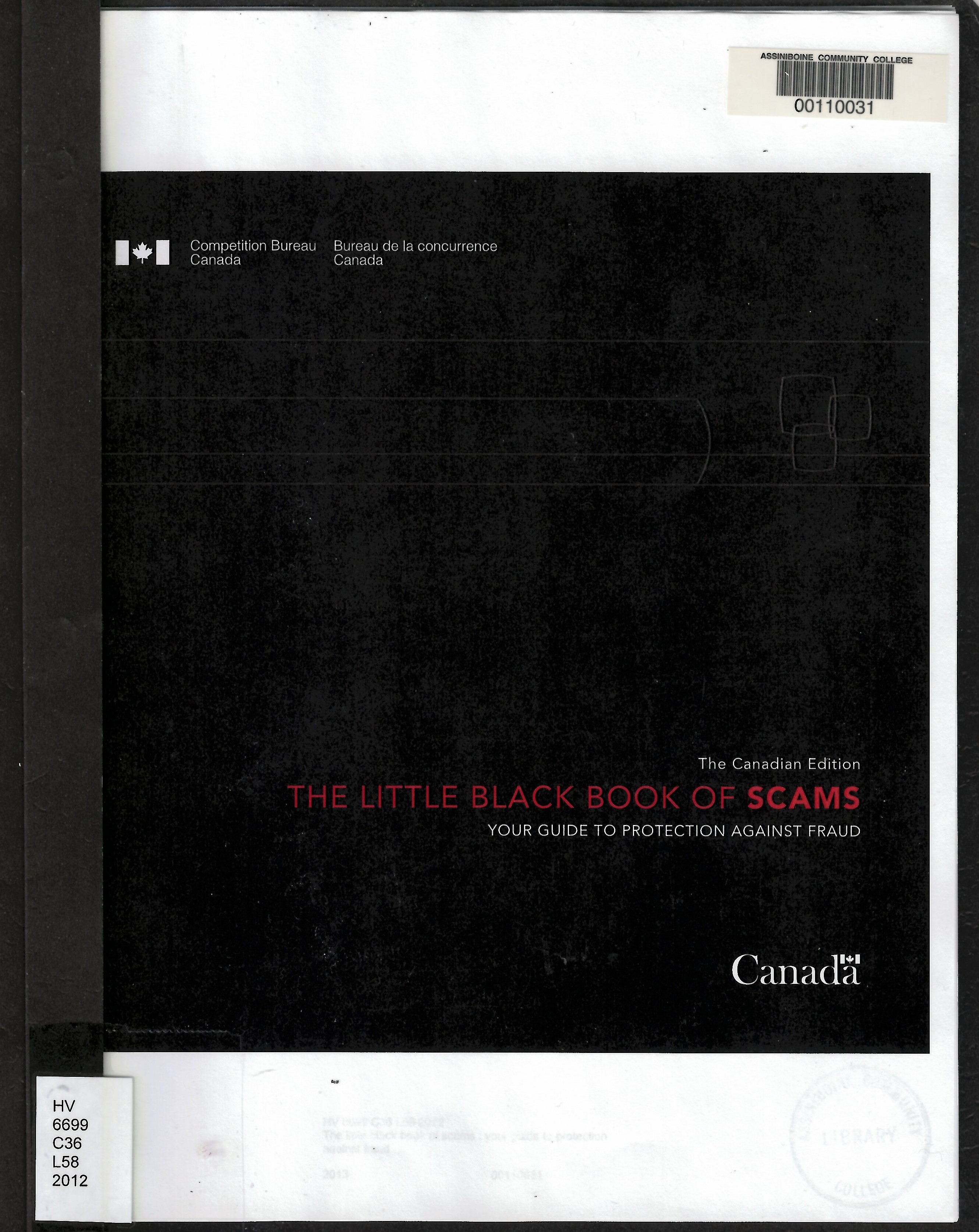 The little black book of scams : your guide to protection against fraud