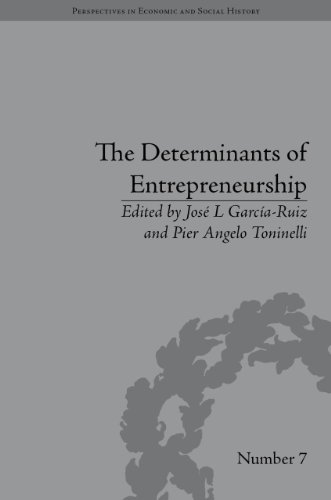 The determinants of entrepreneurship in Canada : state of knowledge