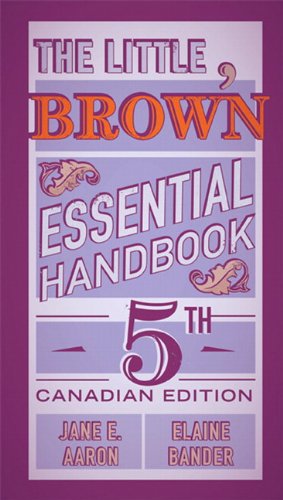 The Little, Brown essential handbook