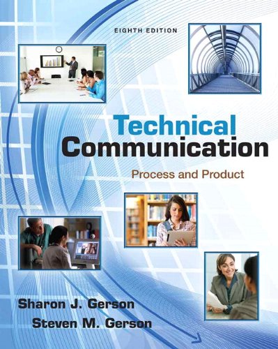 Technical communication : process and product