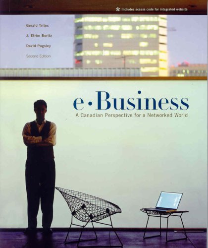 E-business : a Canadian perspective for a networked world