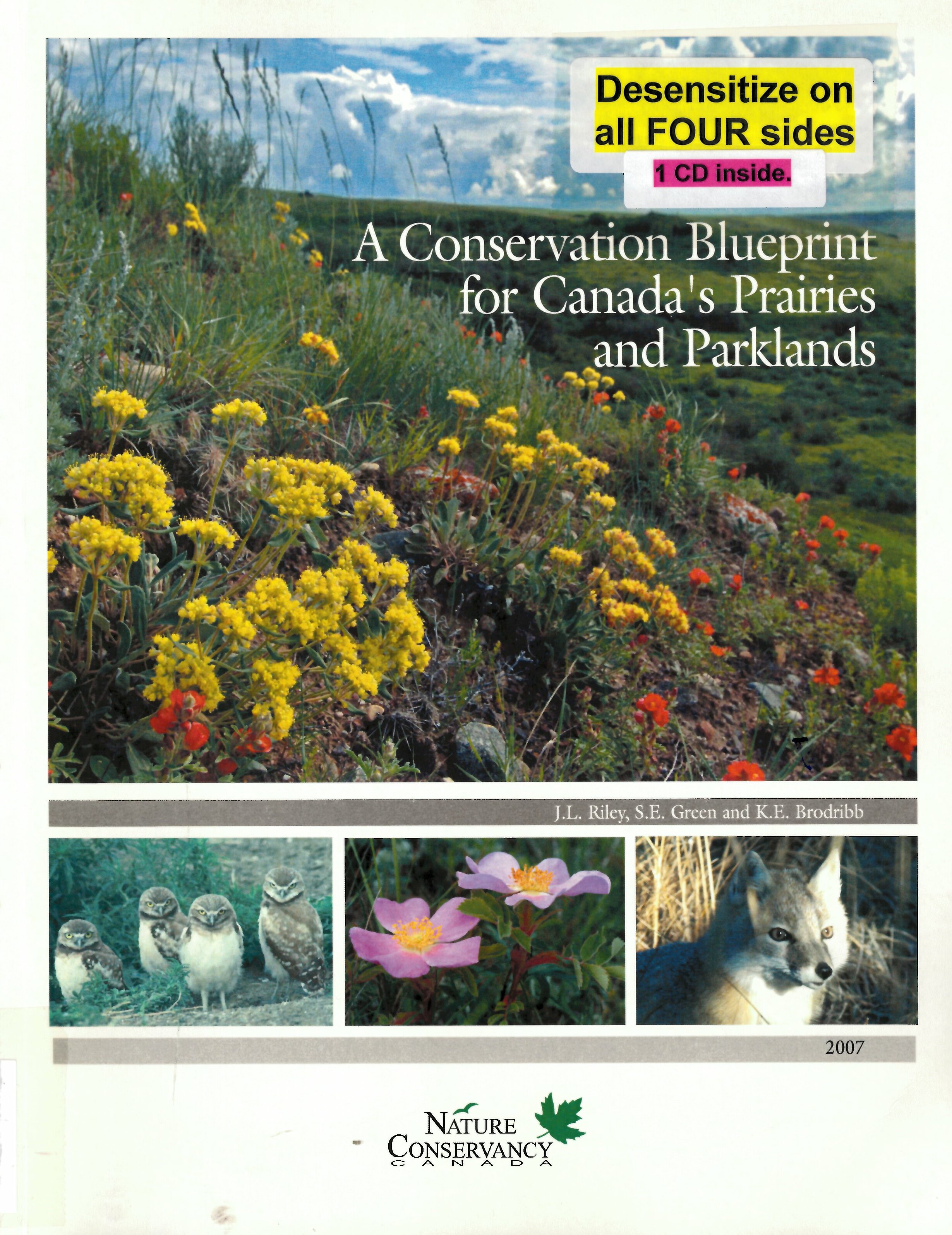A conservation blueprint for Canada's prairies and parklands