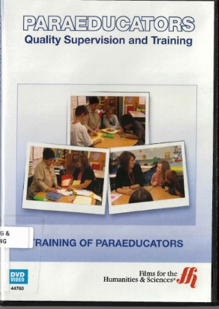 Training of paraeducators