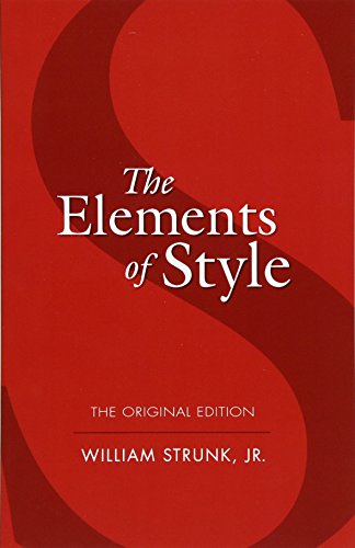 The elements of style : the original edition