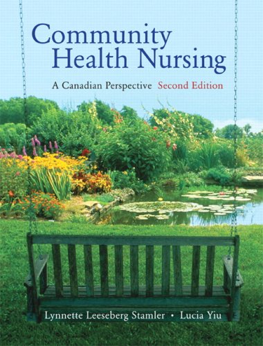 Community health nursing : a Canadian perspective