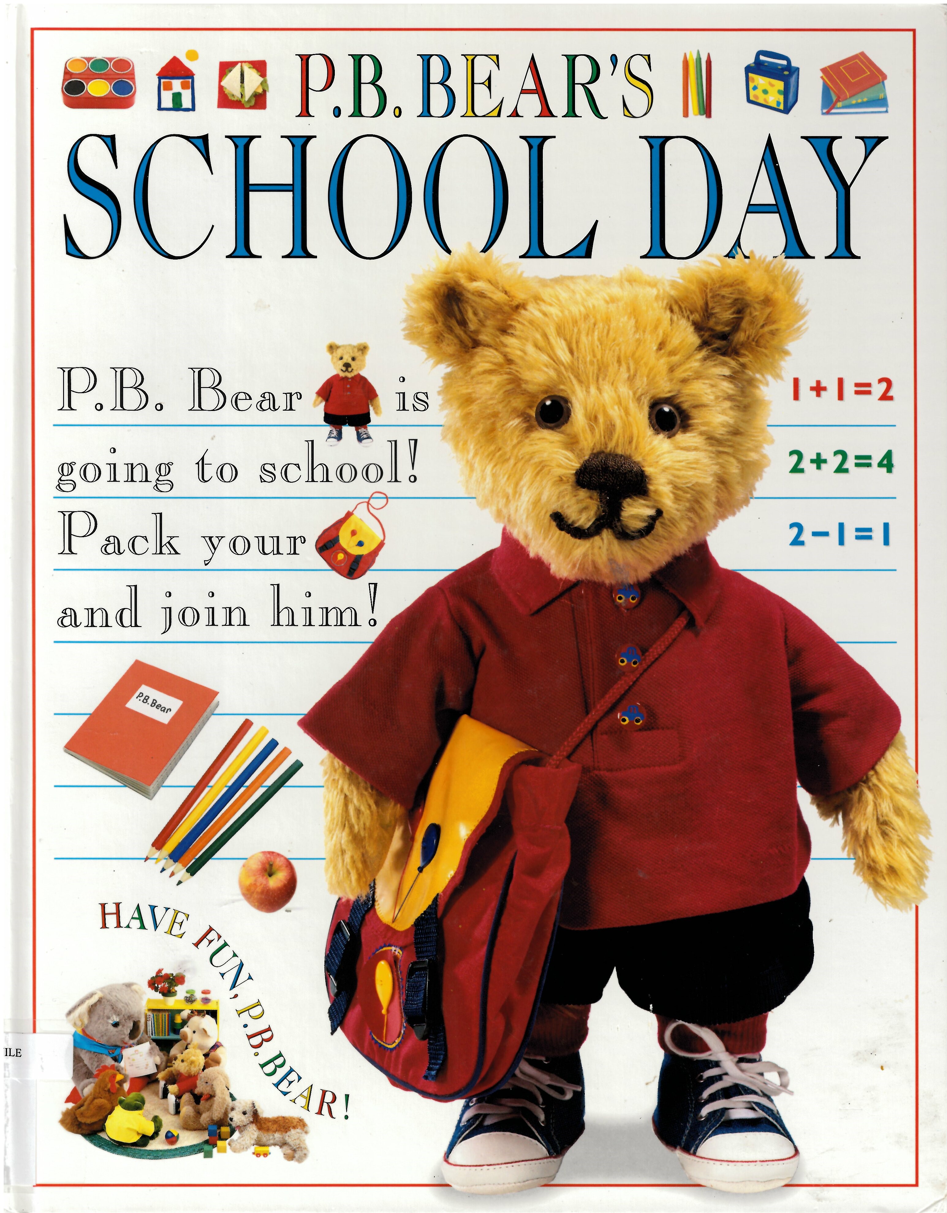 P.B. Bear's school day