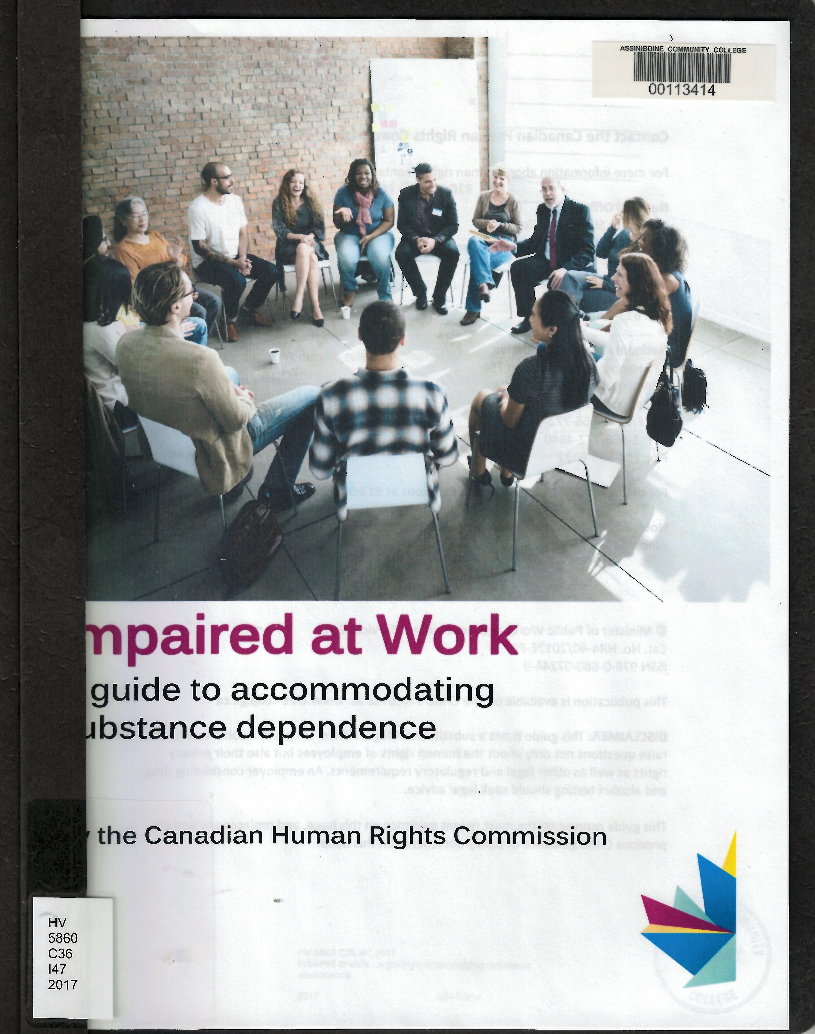 Impaired at work : a guide to accomodating substance dependence