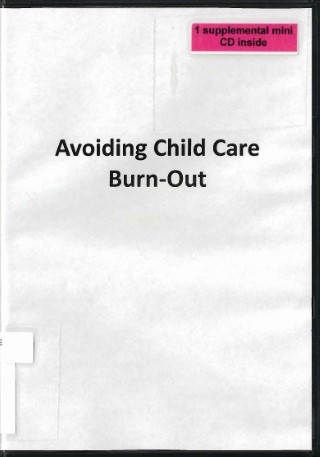 Avoiding child care burn-out