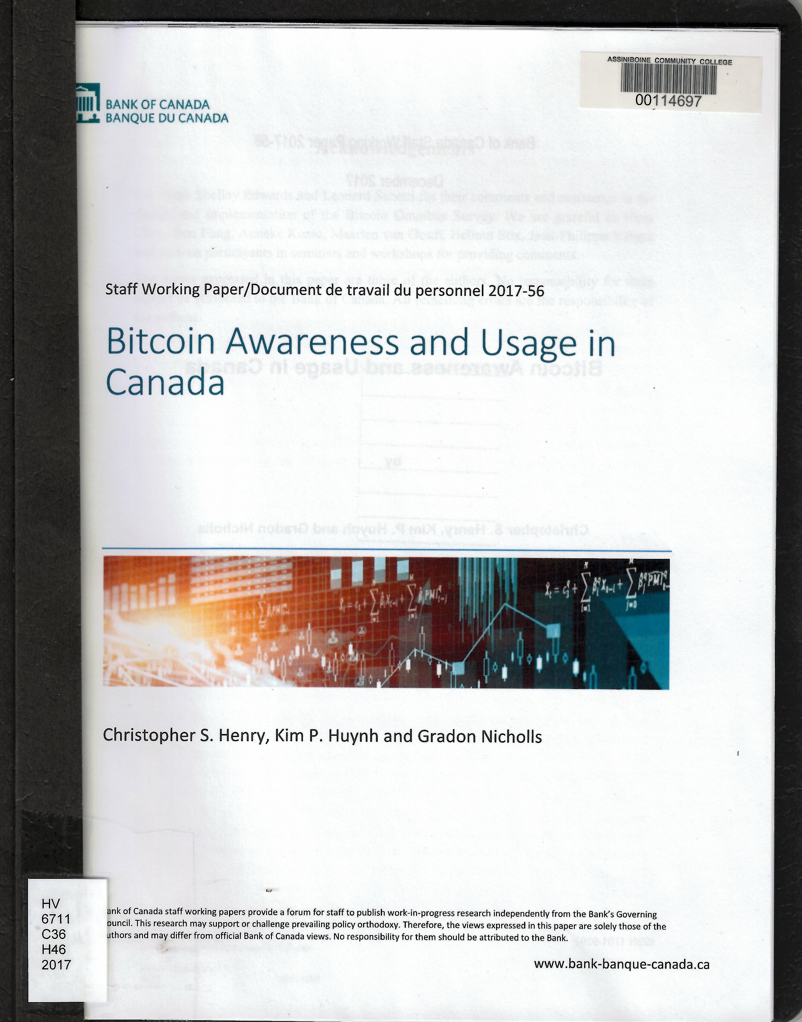 Bitcoin awareness and usage in Canada