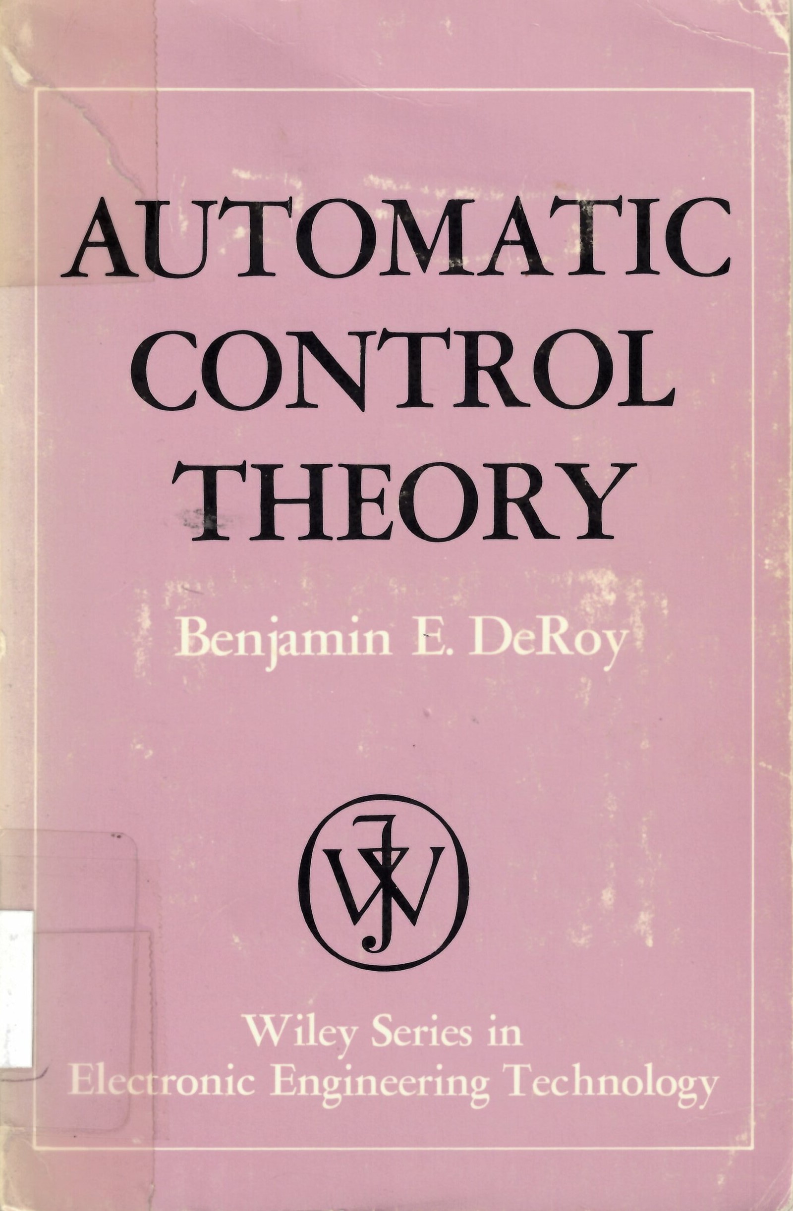 Automatic control theory