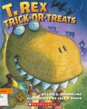 T. Rex trick-or-treats