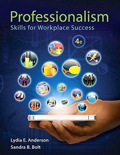 Professionalism : skills for workplace success