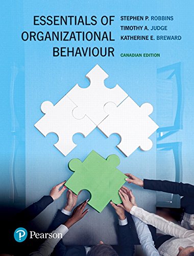 Essentials of organizational behaviour