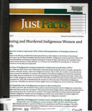 Missing and murdered Indigenous women and girls