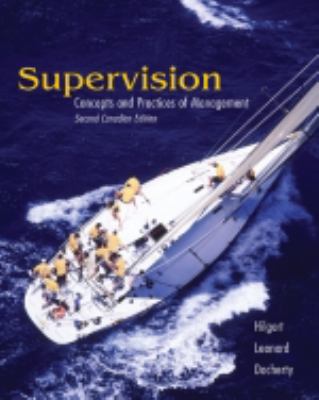 Supervision : concepts and practices of management