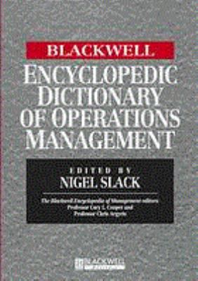 The Blackwell encyclopedic dictionary of human resource management