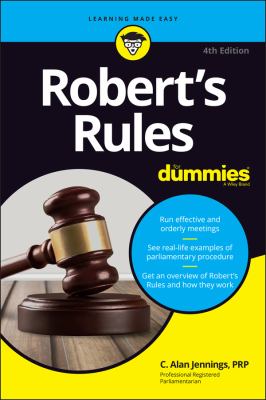 Robert's Rules for dummies