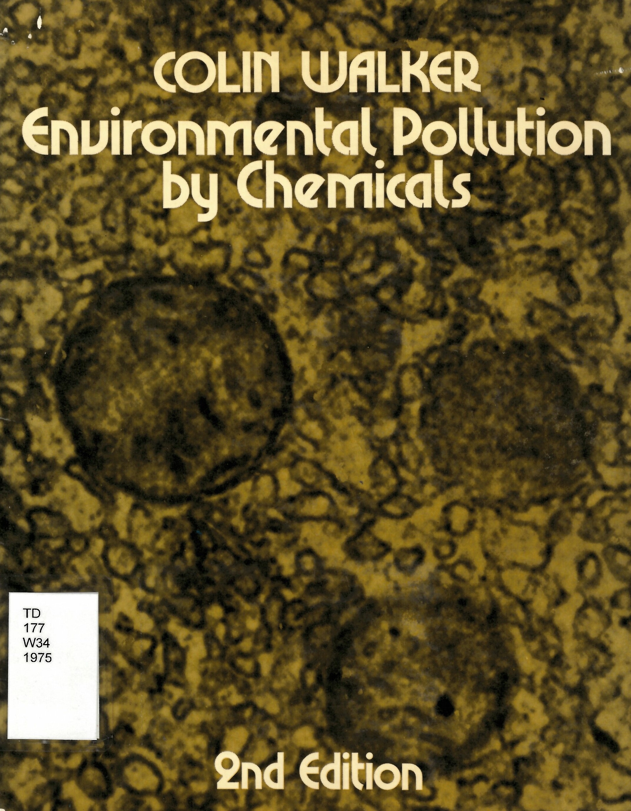 Environmental pollution by chemicals