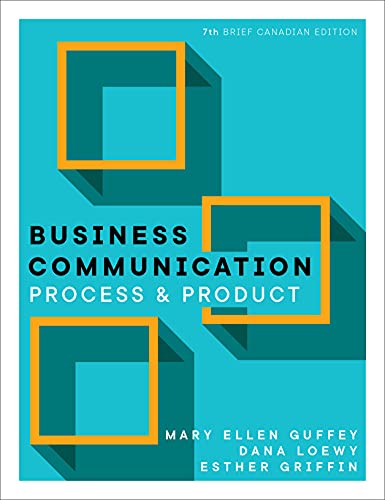 Business communication : process & product