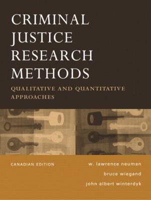 Criminal justice research methods : qualitative and quantitative approaches