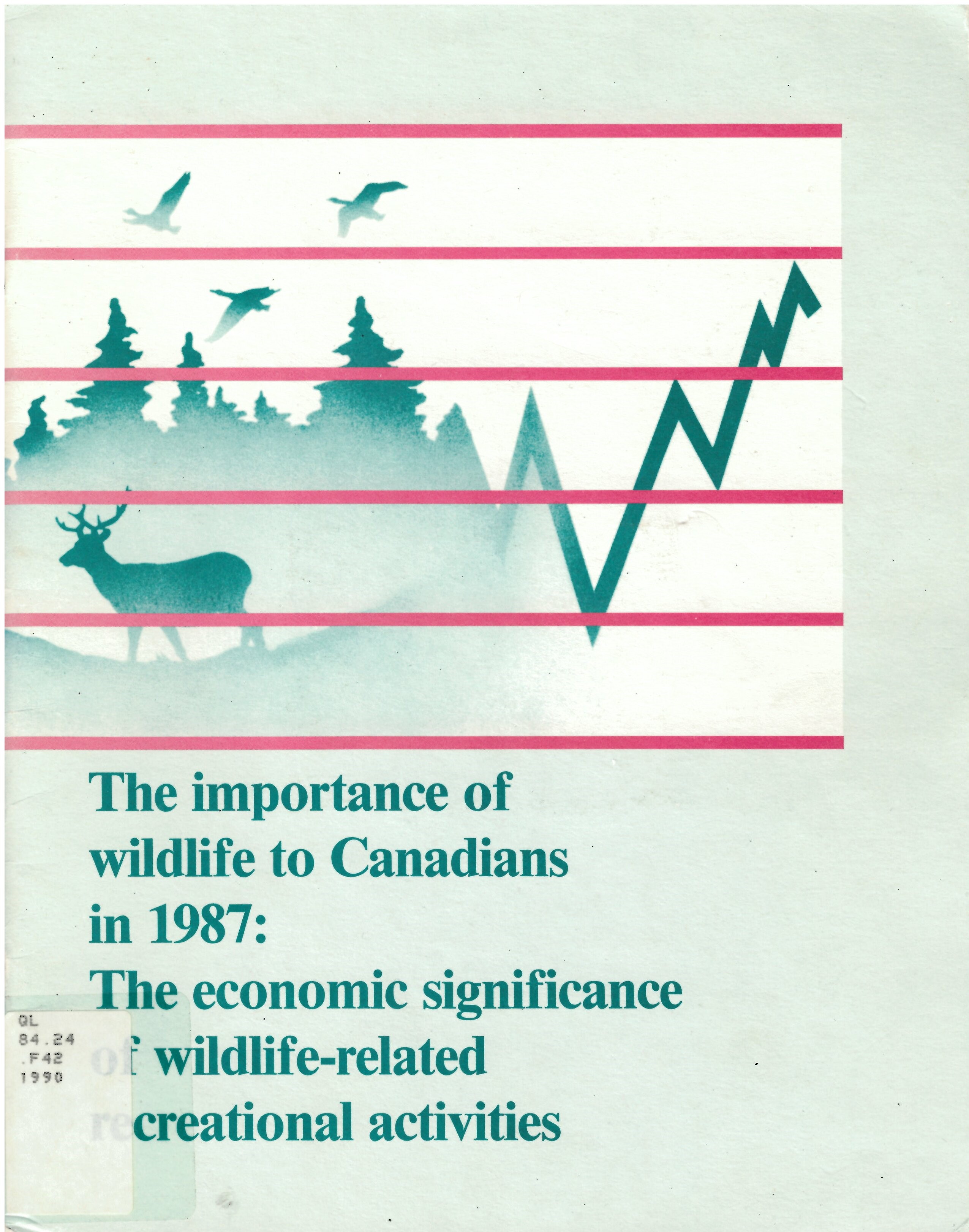 Importance of Wildlife to Canadians in 1987 : the economic  significance of wildlife-related recreational activities