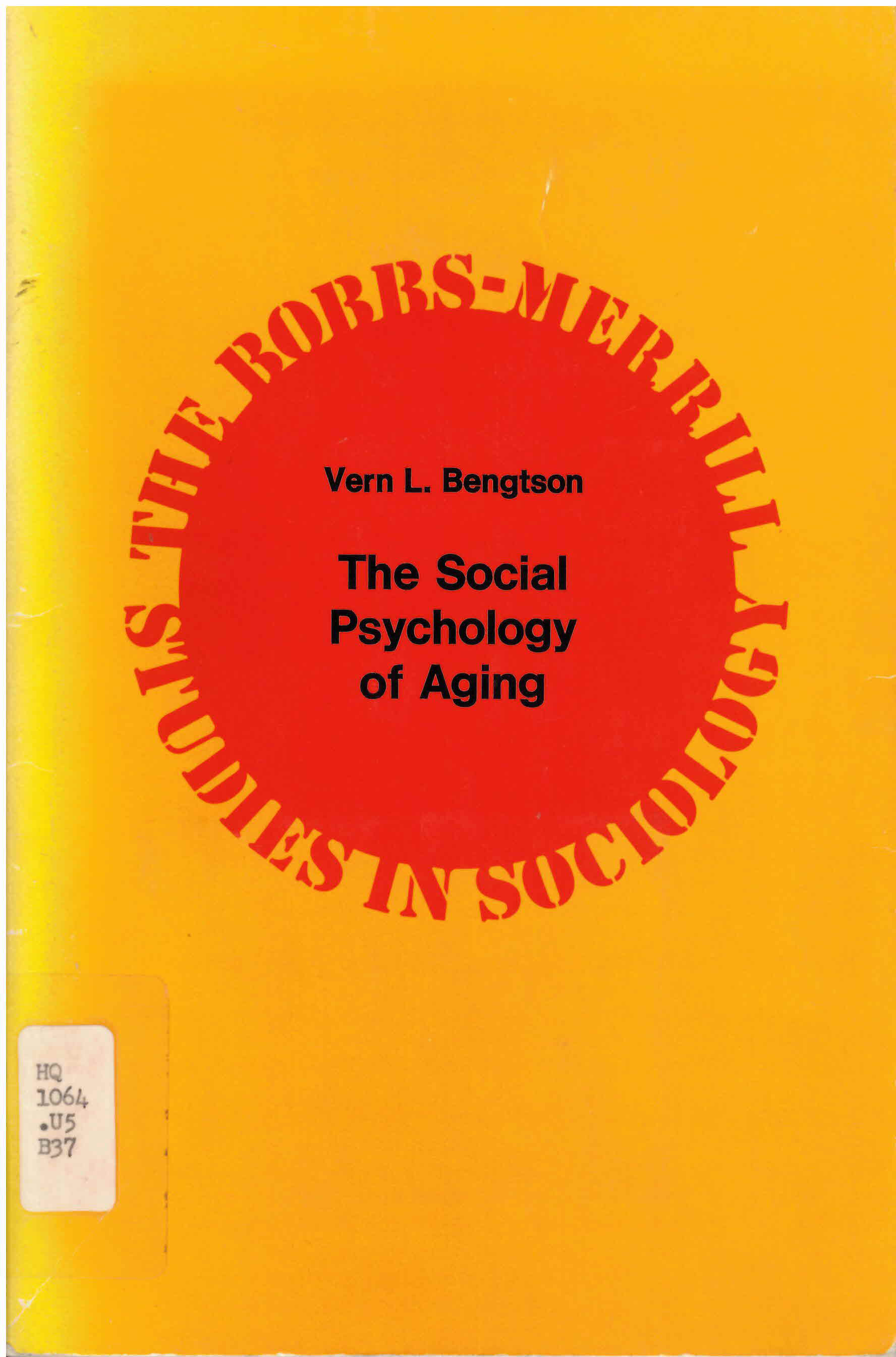 Social psychology of aging