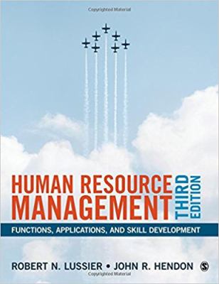 Human resource management  : functions, applications, and skill development