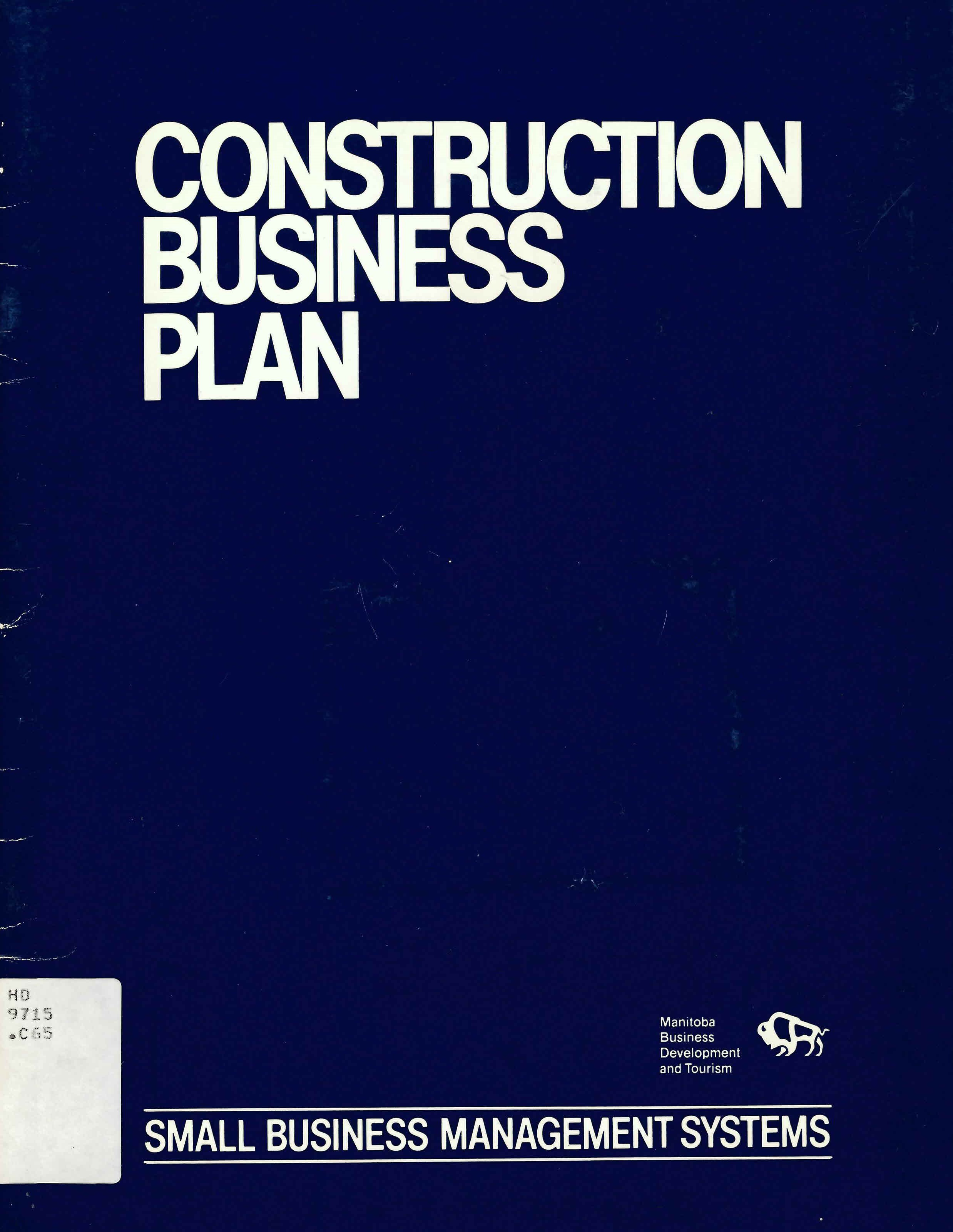 Construction business plan