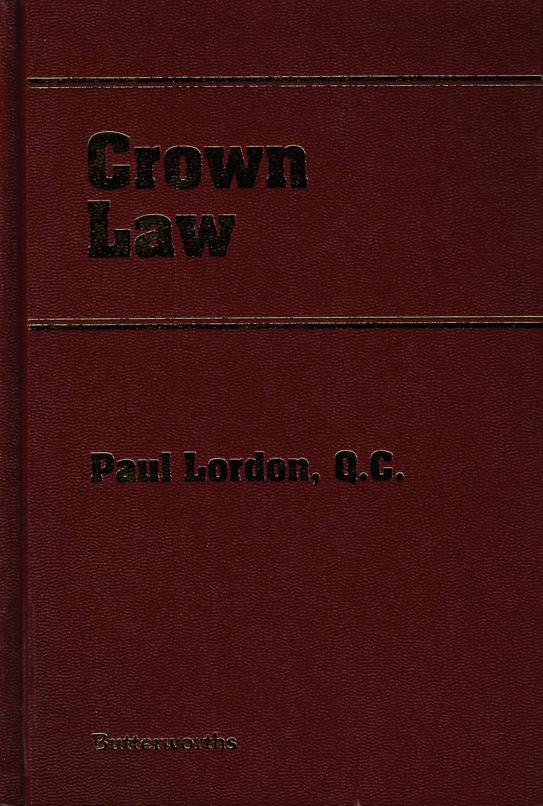 Crown law