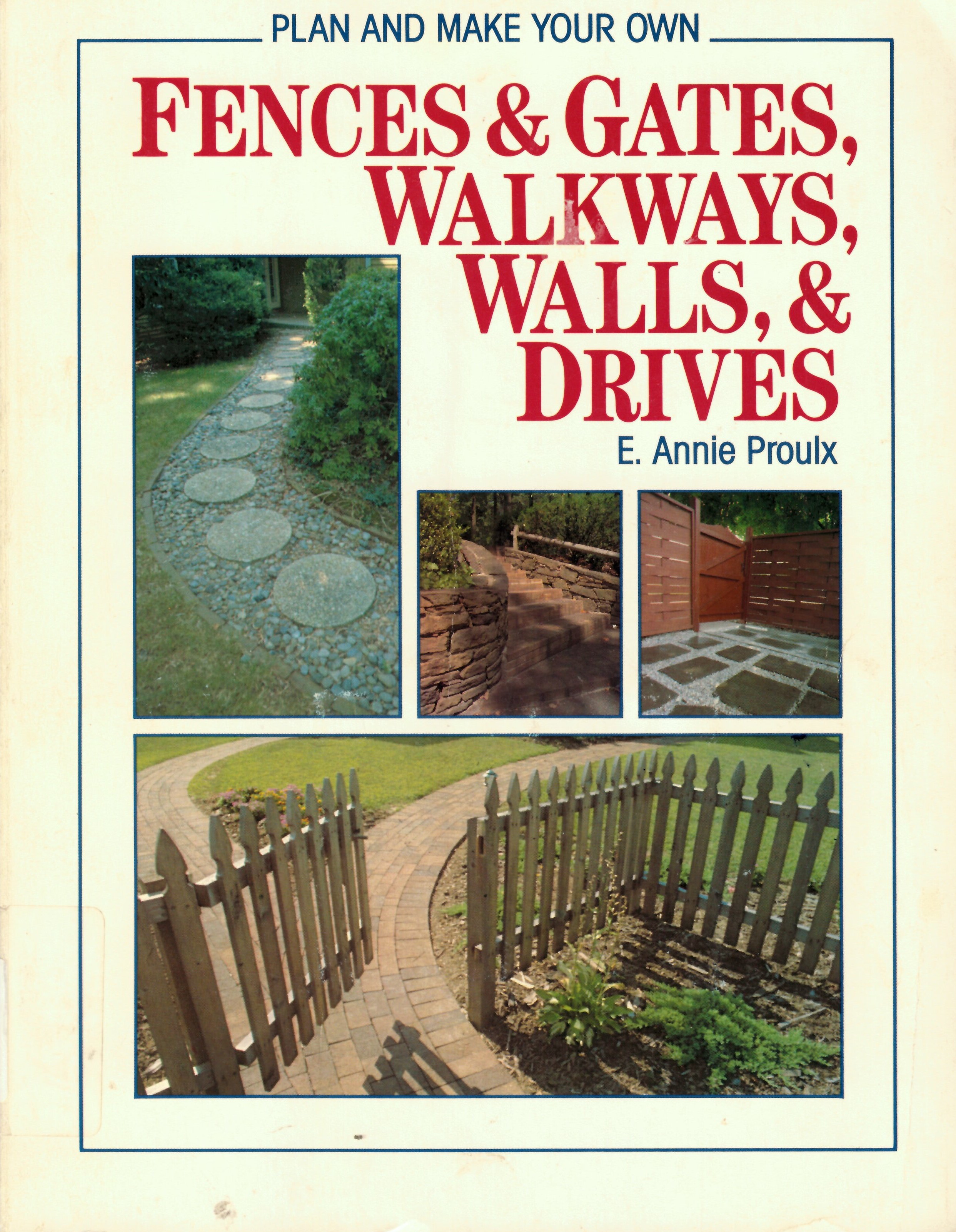 Plan and make your own fences & gates, walkways, walls,  & drives
