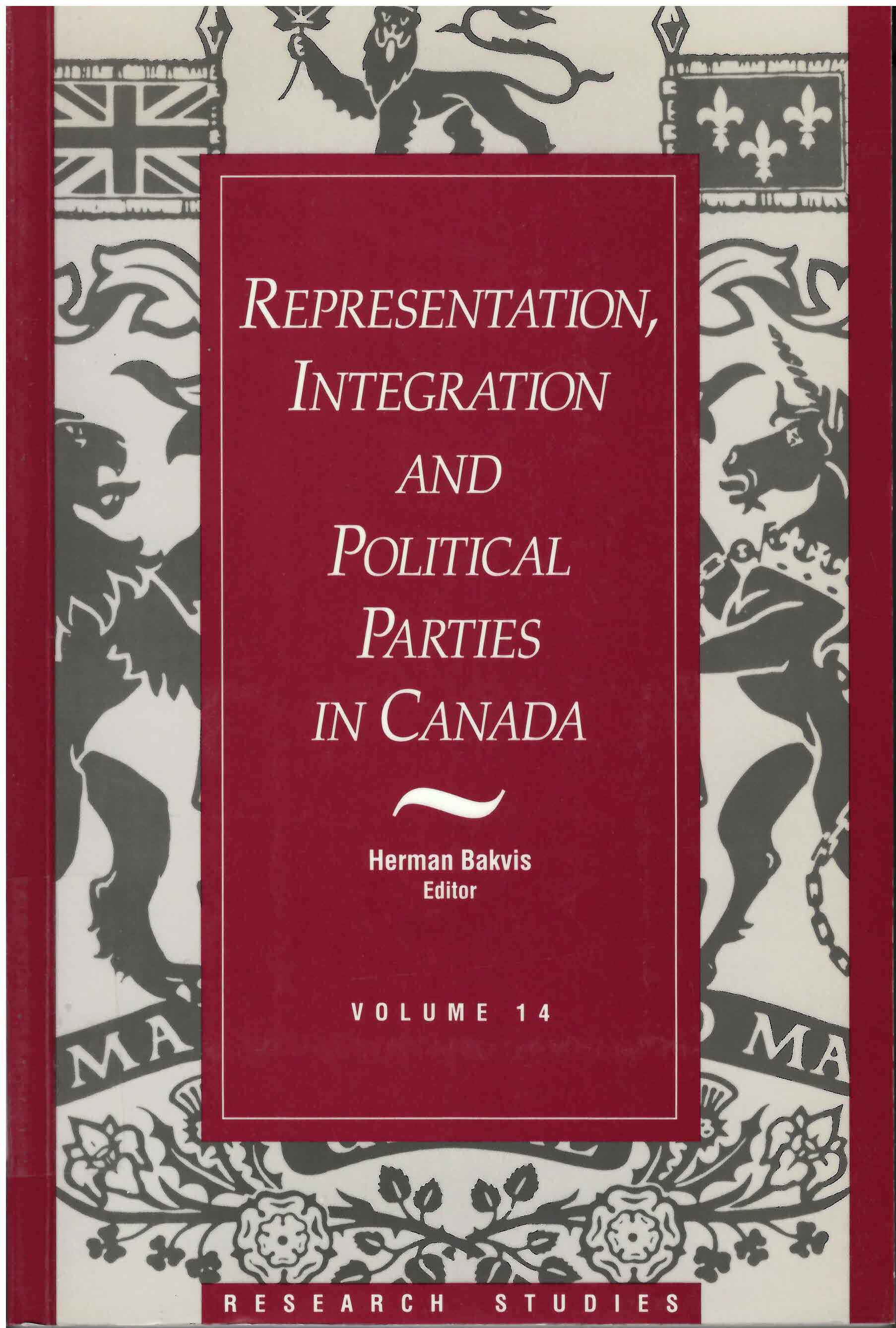 Representation, integration and political parties in  Canada