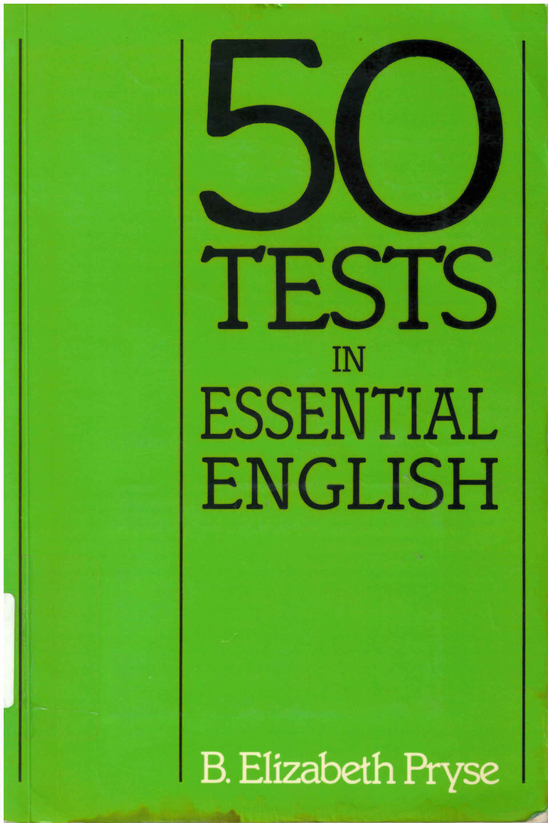 Fifty tests in essential English